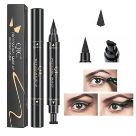Eyes Liner Liquid Make Up Pencil Waterproof Black Double-ended Makeup Stamps Eyeliner Pencil S