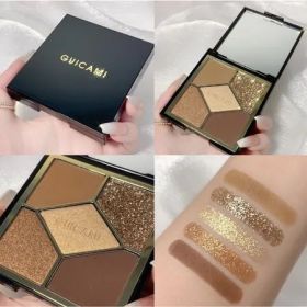 Multi Cube Palette 5 Colors,Eye Shadow Palette for Daily makeup Style 3
